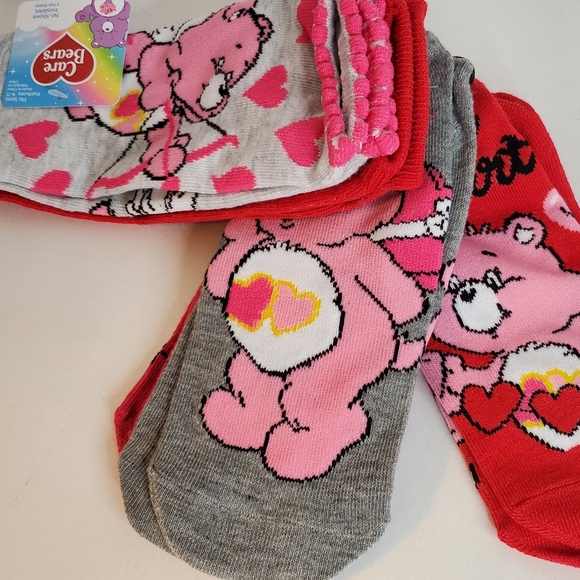Care Bears 5pk socks - Picture 3 of 5